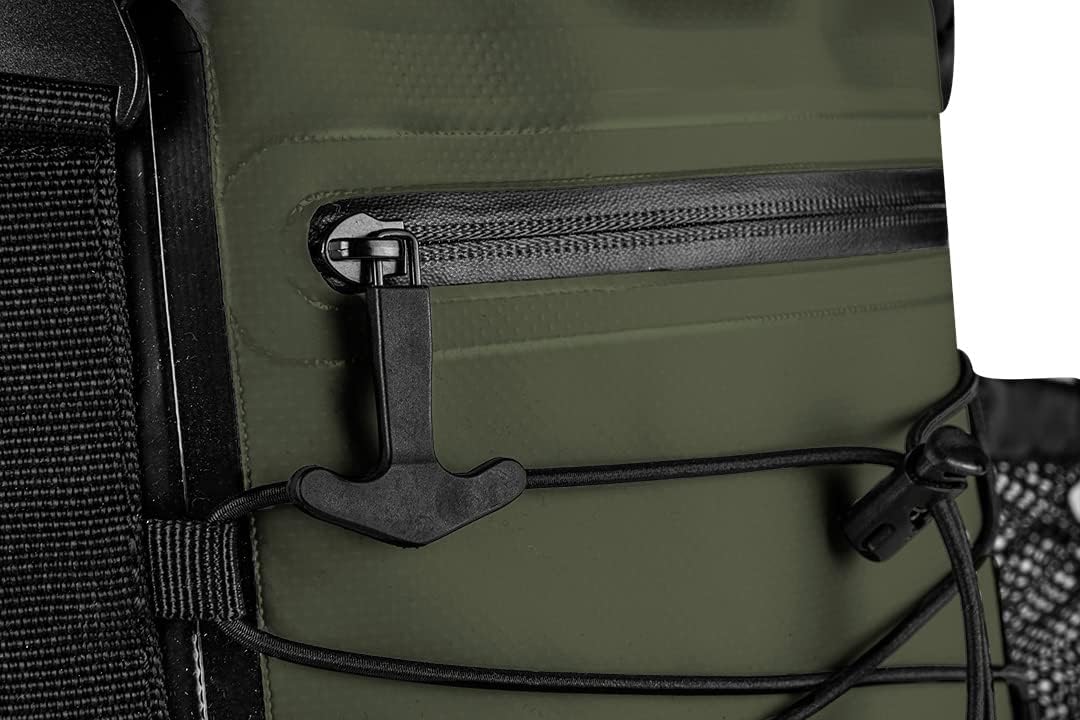 NEO TOOLS Wasserdichter Rucksack 63-131, Fassungsvermögen 30 Liter, 4in1, Farbe Dunkelgrün, Verstell