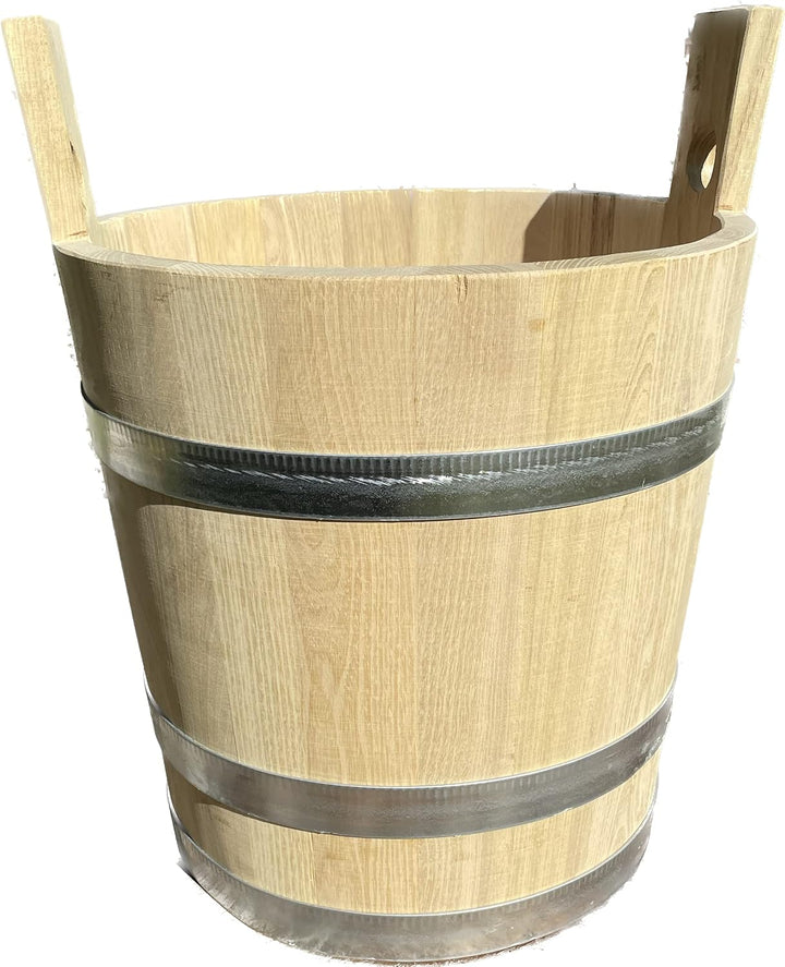 Krautfass 50L Holzfass aus Robinie, Pökelfass zum Einsuren & Fermentieren, Sauerkrautfass handgefert