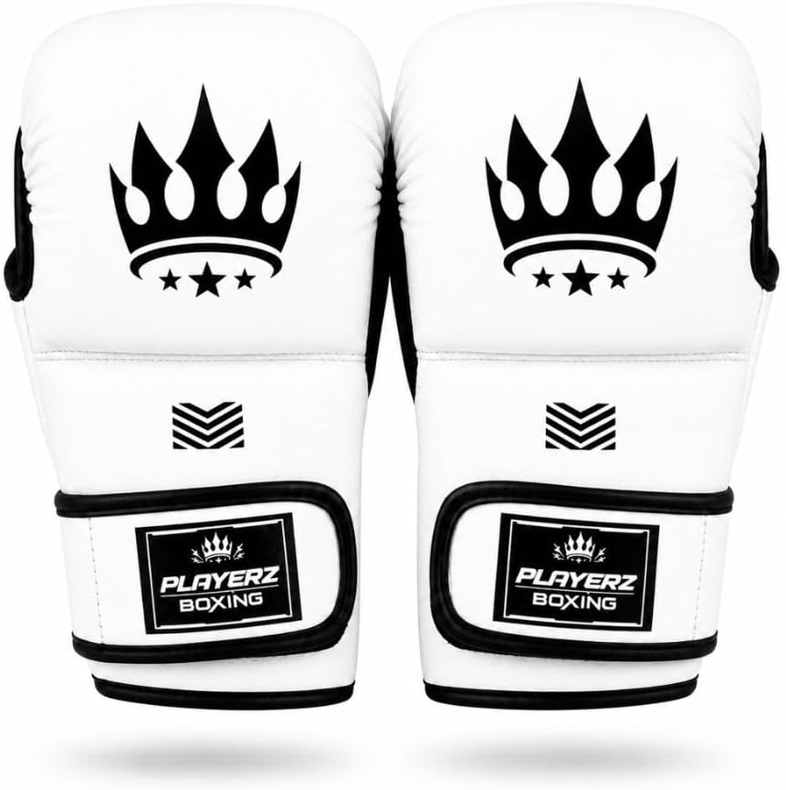 Playerz Spartec MMA-Handschuhe, 200 g, gemischte Kampfsport-Handschuhe, 227 g, Grappling-Handschuhe,