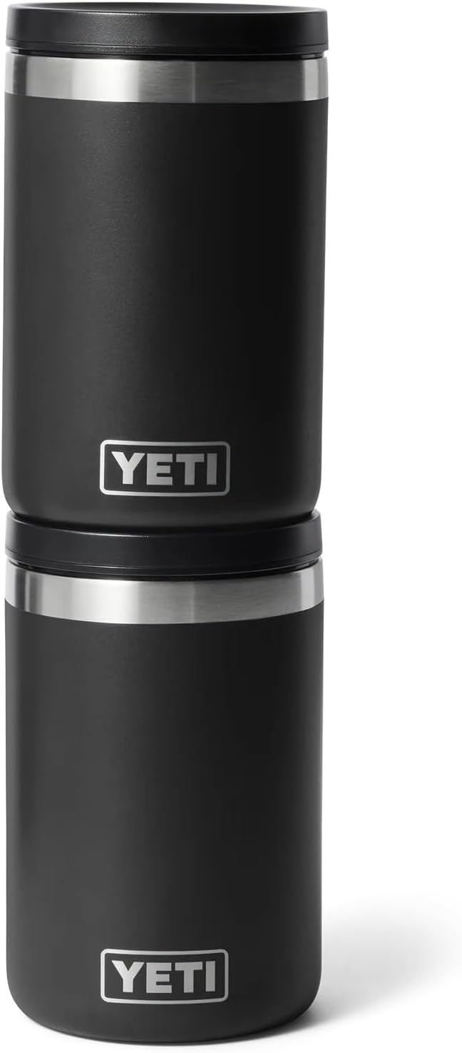 YETI Rambler Isolierter Essensbehälte, Black, 16 oz (473 ml) Schwarz 16oz (473ml), Schwarz 16oz (473