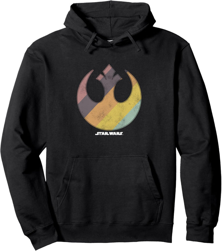 Star Wars Rebel Rainbow Logo Pullover Hoodie