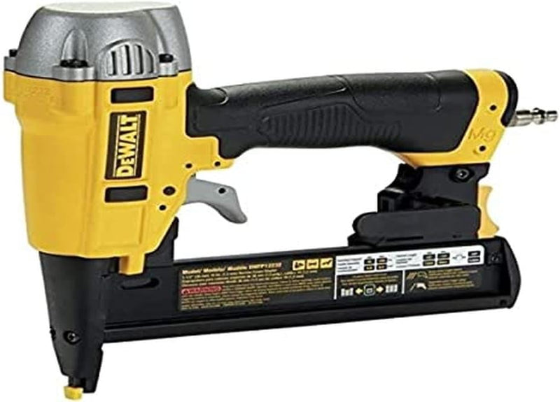 Dewalt Klammernagler Druckluft (35 mm, SX Klammern, mit Einzelauslösung für müheloses Klammern in Ba