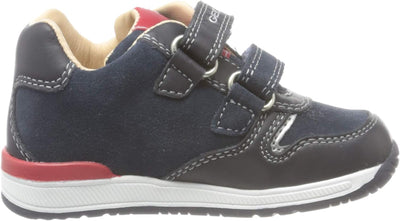 Geox Baby-Jungen B Rishon Boy D First Walker Shoe 22 EU Navy, 22 EU Navy