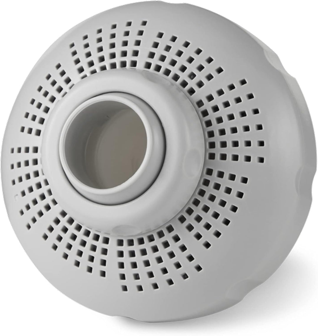 Intex Acrylnitril Butadien Styrol (ABS), 26005 Anschluss-Set Ø 38 mm Poolzubehör, Grau Single, Singl