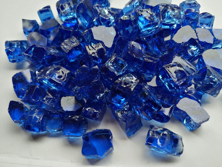 Weiva Feuerglas,Cobald reflektierend Blau (5) 5.0 Kilogramm, 5.0 Kilogramm