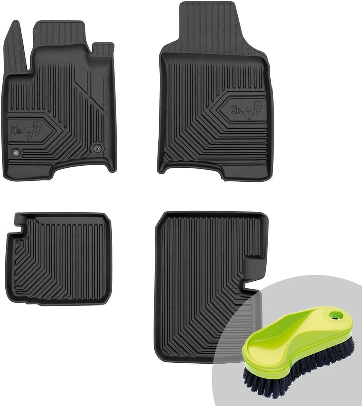 FROGUM No.77 Gummimatten Ganzjahresset von Auto Fussmatten Autofussmatten für FIAT Panda III ab 2020
