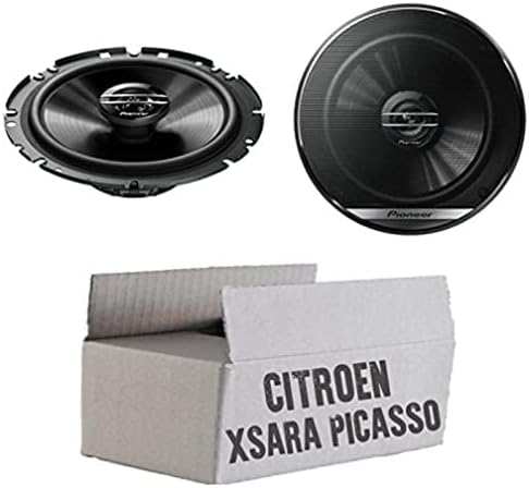 Citroen Xsara Picasso - Lautsprecher Boxen Pioneer TS-G1720F - 16,5cm 2-Wege Koax Koaxiallautspreche