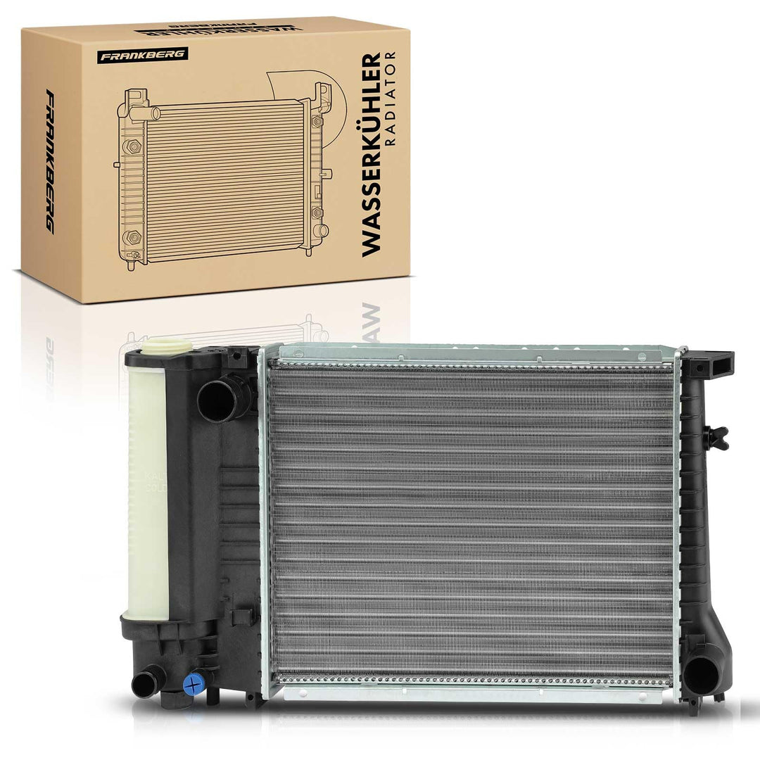 Frankberg Kühler Wasserkühler Motorkühler Schaltgetriebe Kompatibel mit 3er E36 1.6L-2.8L 1990-1998