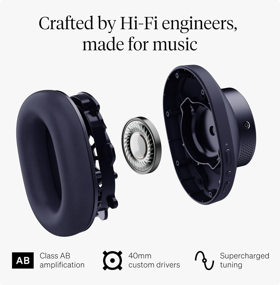 Cambridge Audio Melomania P100 SE Kopfhörer – Bluetooth, aktive Geräuschunterdrückung mit Hi-Fi-Soun