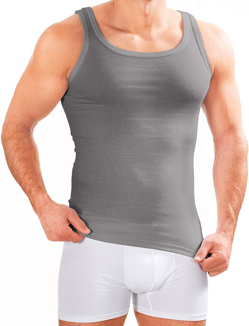 MERISH Herren Unterhemd 5er Pack Tank Top Feinripp Baumwolle 400, 400a-10 Mix1 10er Set