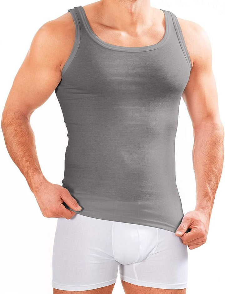 MERISH Herren Unterhemd 5er Pack Tank Top Feinripp Baumwolle 400, 400a-10 Mix1 10er Set