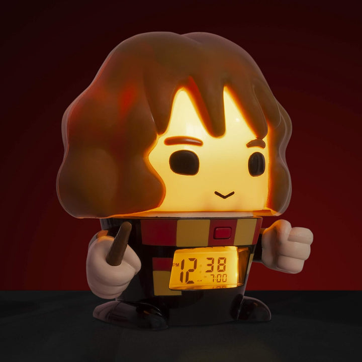 BulbBotz Harry Potter 2021913 Hermione Granger Kinder-Wecker mit Nachtlicht und typischem Geräusch |