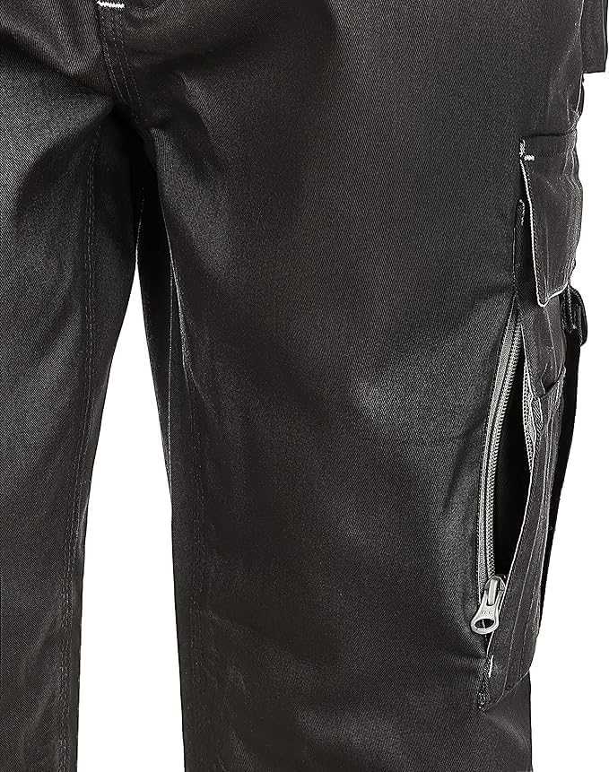 TMG | Arbeitsshorts für Herren, Kurze Arbeitshose mit Werkzeugtasche, robust & strapazierfähig, Carg