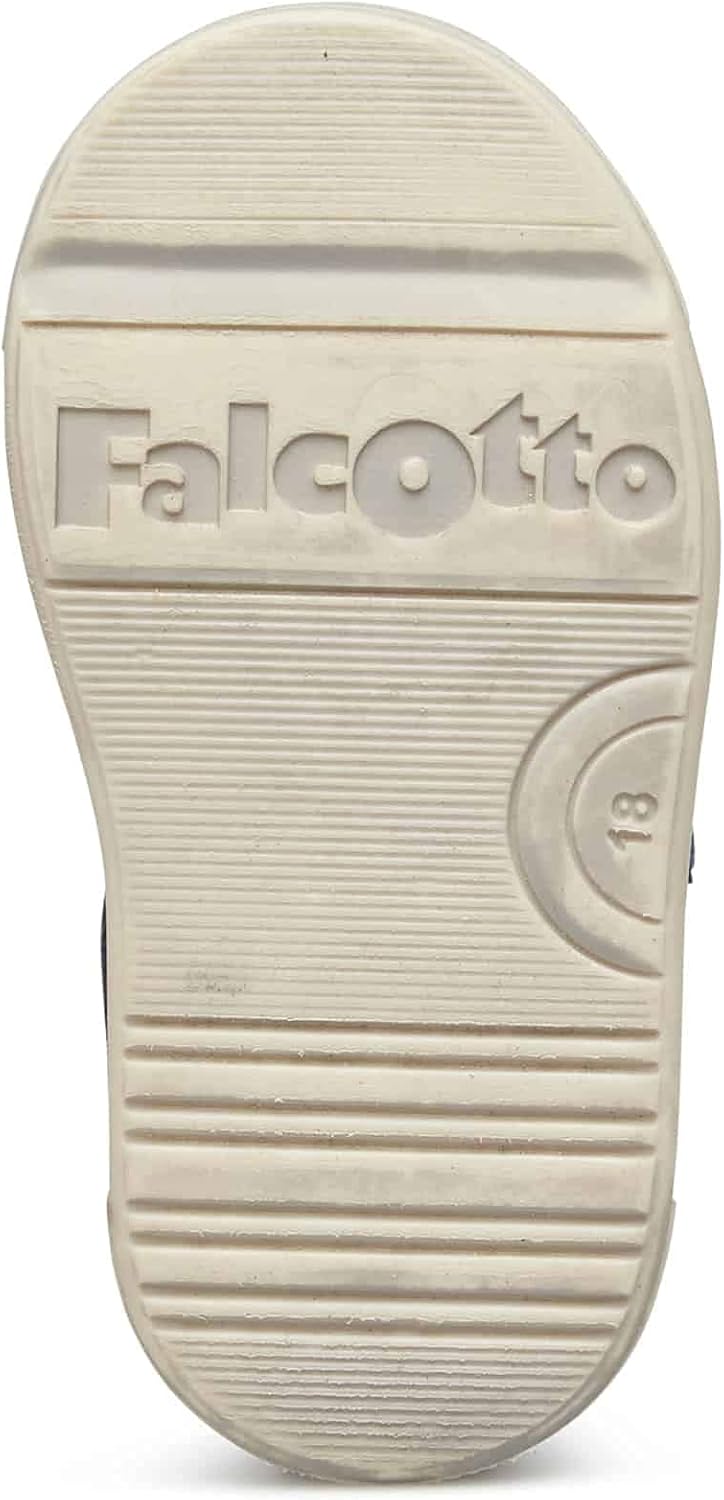Falcotto Gazer VL-Sneaker aus Veloursleder mit Klettverschluss blau 19