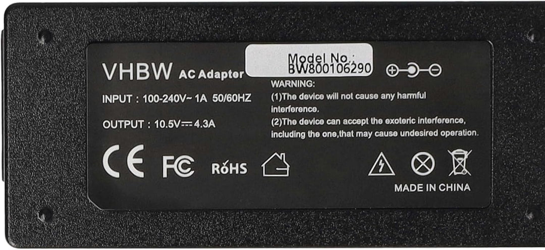 vhbw 1x Netzteil kompatibel mit Sony Vaio SVD1121Z9E, SVD1121Q2E, VGN-P11Z/R, VGN-P11Z/Q, VGN-P11Z/W