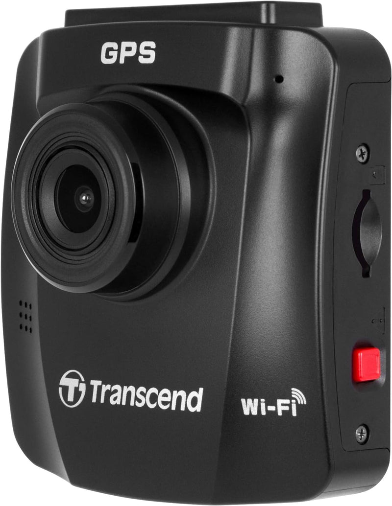 Transcend DrivePro 230Q Dashcam/Autokamera inkl. 32GB Speicherkarte,1080P Full HD Aufnahme, angepass