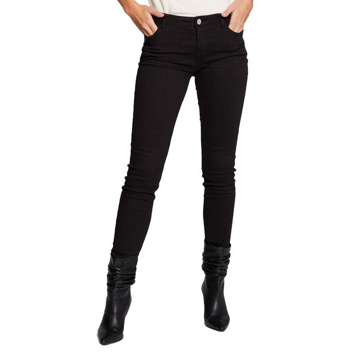 Morgan Damen Pantalon 5 poches Skinny Petra Hose, Schwarz, 36/Alto