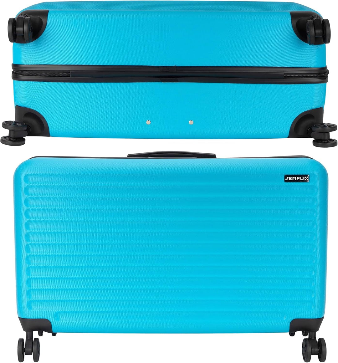 SEMPLIX Nähmaschinentrolley (L/türkis/Hartschale)