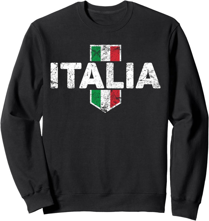 Italienische Flagge Herz Love Sweatshirt