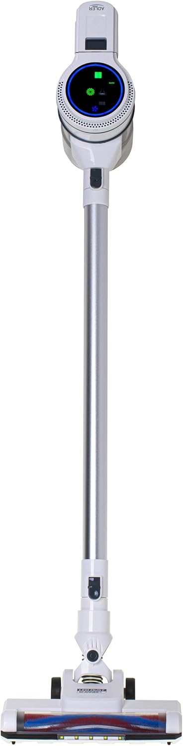 ADLER Kabelloser Akku Staubsauger mit Wischfunktion 2-in-1 Trocken- &amp; Nassreinigung - 13000 Pa Staub
