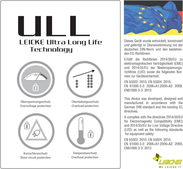 LEICKE 2A Ladegerät für 36V 42V Bosch der Performance und Active Line E-Bike Pedelec Akkus Kompatibe