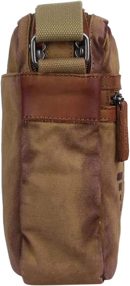 Greenburry Vintage Aviator Umhängetasche 20 cm Camel Einheitsgrösse