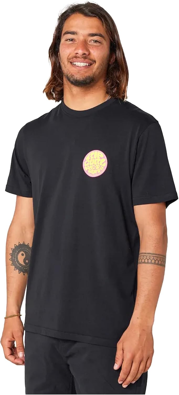 Rip Curl Herren T-Shirt Passage XXL Schwarz, XXL Schwarz