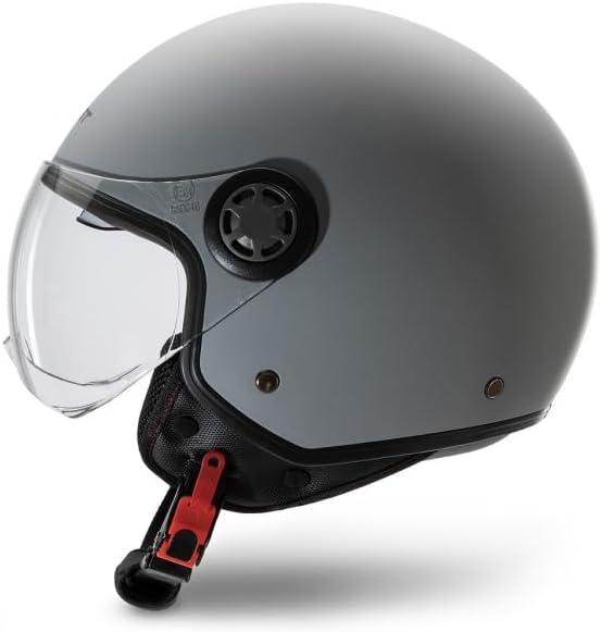 Befast | Rapid II - Zugelassener Jet-Helm mit Polycarbonat-Doppelvisier, Scooter-Helm mit Sonnenblen