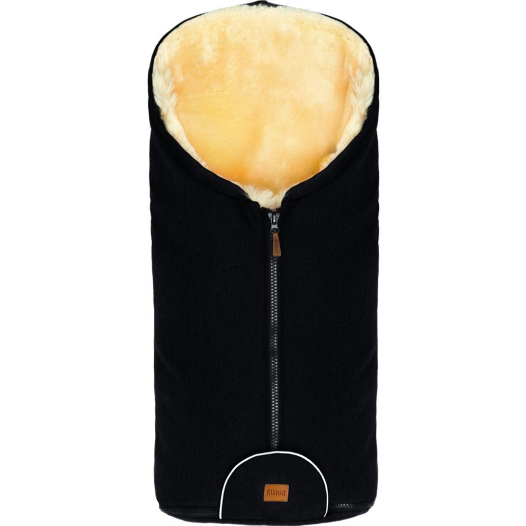 Merino Lammfell Fusssack Winterfusssack universal für Babyschale Autositz Gr. 0 Kinderwagen Baby (Sc