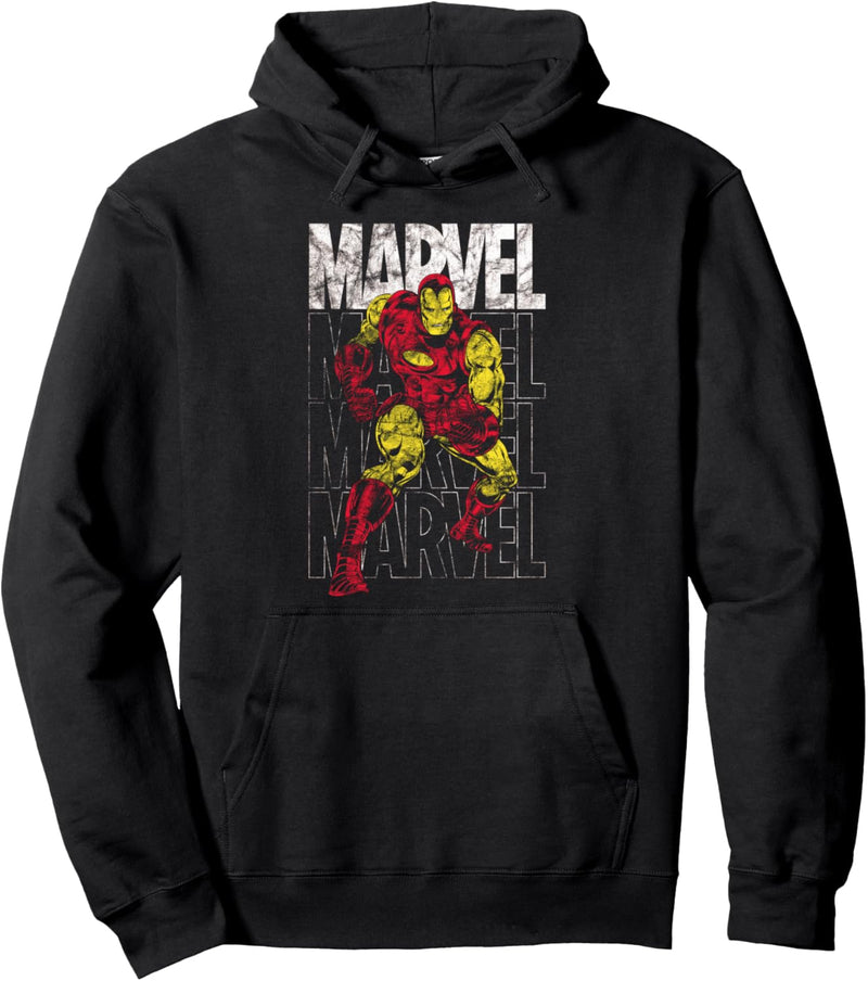 Marvel Iron Man Repeat Pullover Hoodie