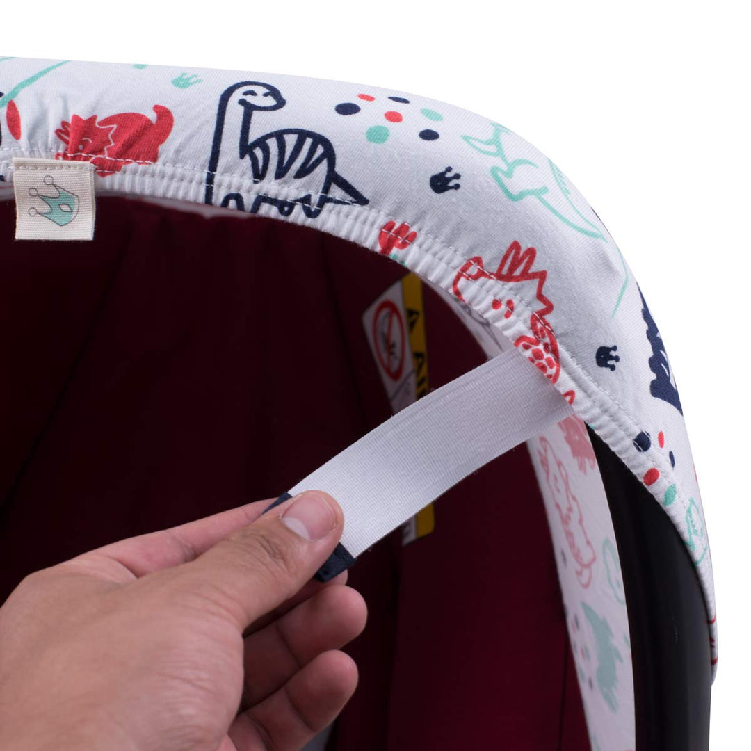 JYOKO KIDS Verdeck kompatibel mit Maxi Cosi Bebe Confort Pebble (Dino Party), Dino Party