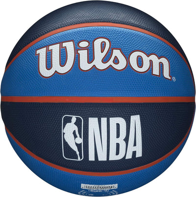 Wilson Unisex-Adult NBA Team Tribute Basketball 7 Oklahoma City Thunder, 7 Oklahoma City Thunder