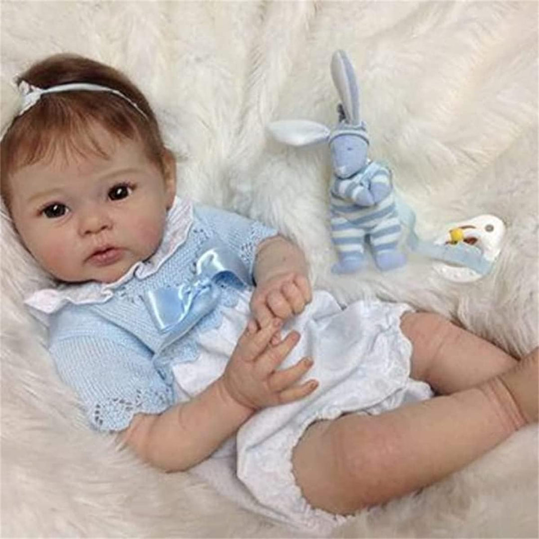 Reborn Babys Mädchen Handgefertigt Realistische Mit Weichem Stoffkörper Reborn Puppen Reborn Babypup