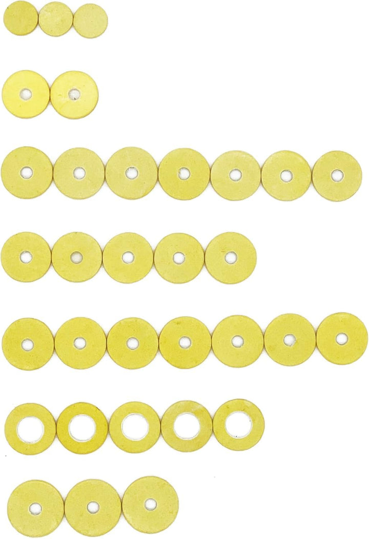27 Flötenpolster Soundman® Universal-Polsterset Polster Querflöte Flöte Flötenpolster Pads Sets Flut