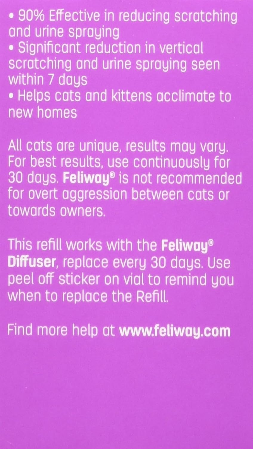 FELIWAY Ceva Nachfüllpack für Katzen, 6 Refills, 6 Refills