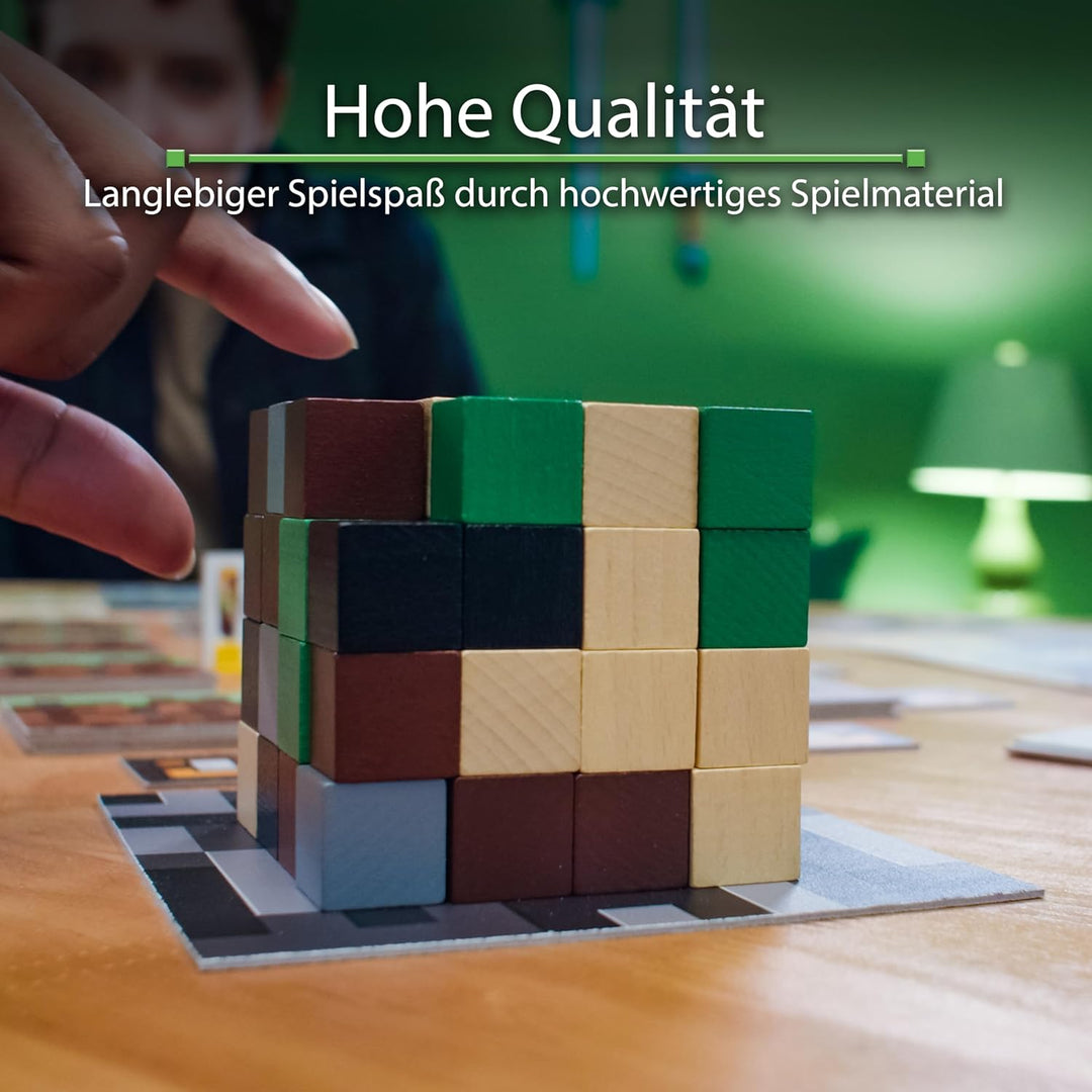 Ravensburger Familienspiel 26132 - Minecraft Builders & Biomes - Gesellschaftsspiel für Kinder und E