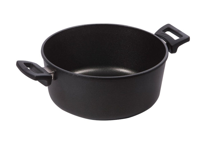 EUROLUX Guss Bratentopg 28 cm H 12 cm für alle Herdarten geeignet, Ceramikoberfläche - PFOA-Frei - M