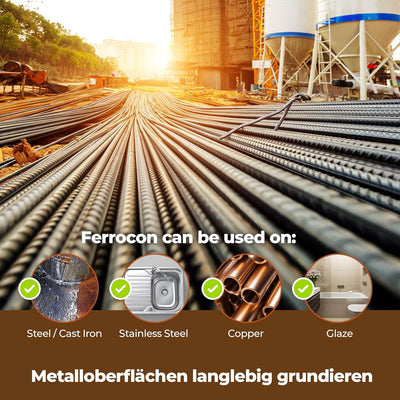 Ecoform Ferrocon Rostumwandler - Rostlöser - Rostentferner für Auto, Haus, Garten - Bestens geeignet