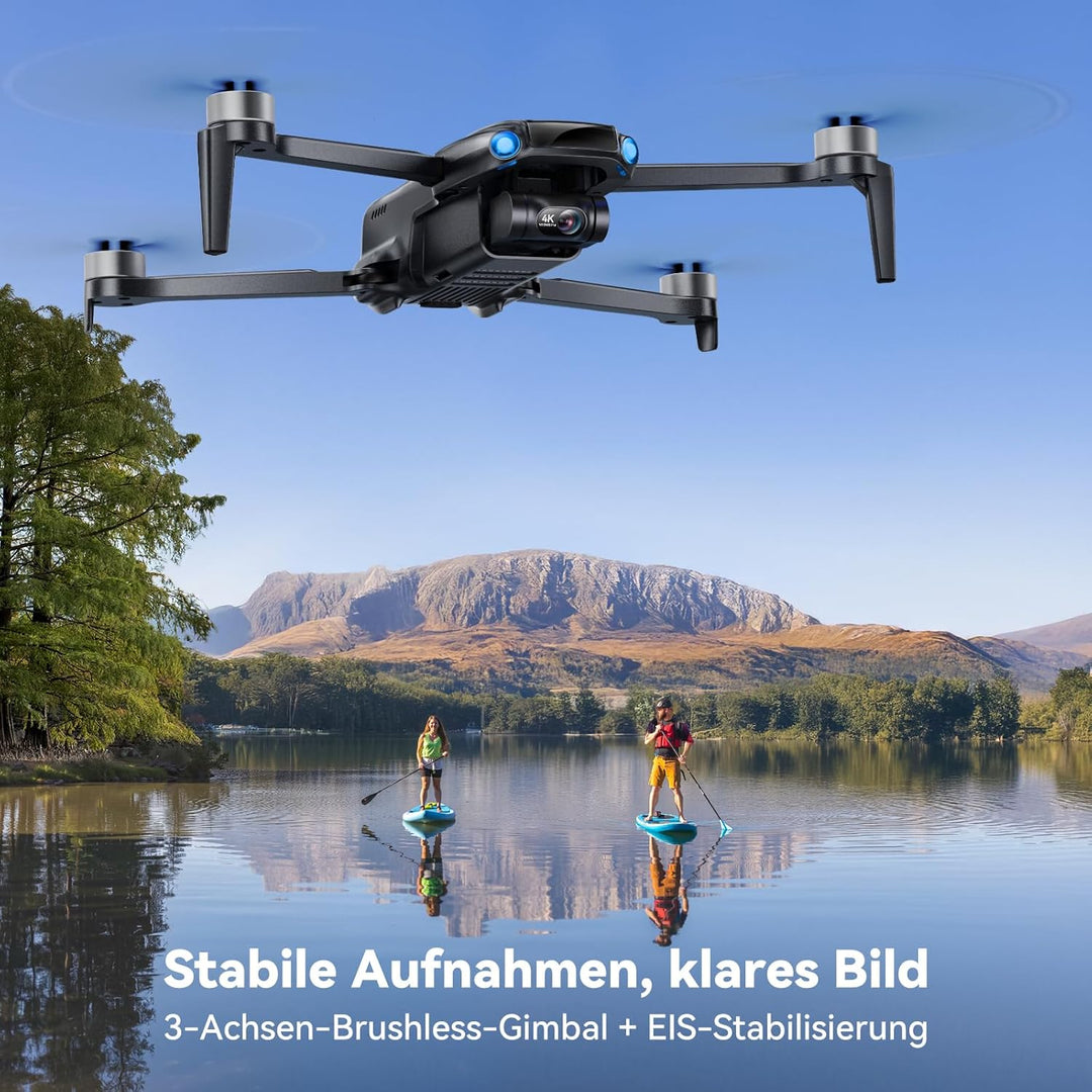 Ruko U11MINI 4K, Kameradrohne für Erwachsene mit 4K-Video 8K-Fotos, unter 249 g, 3-Achsen-Gimbal, 20