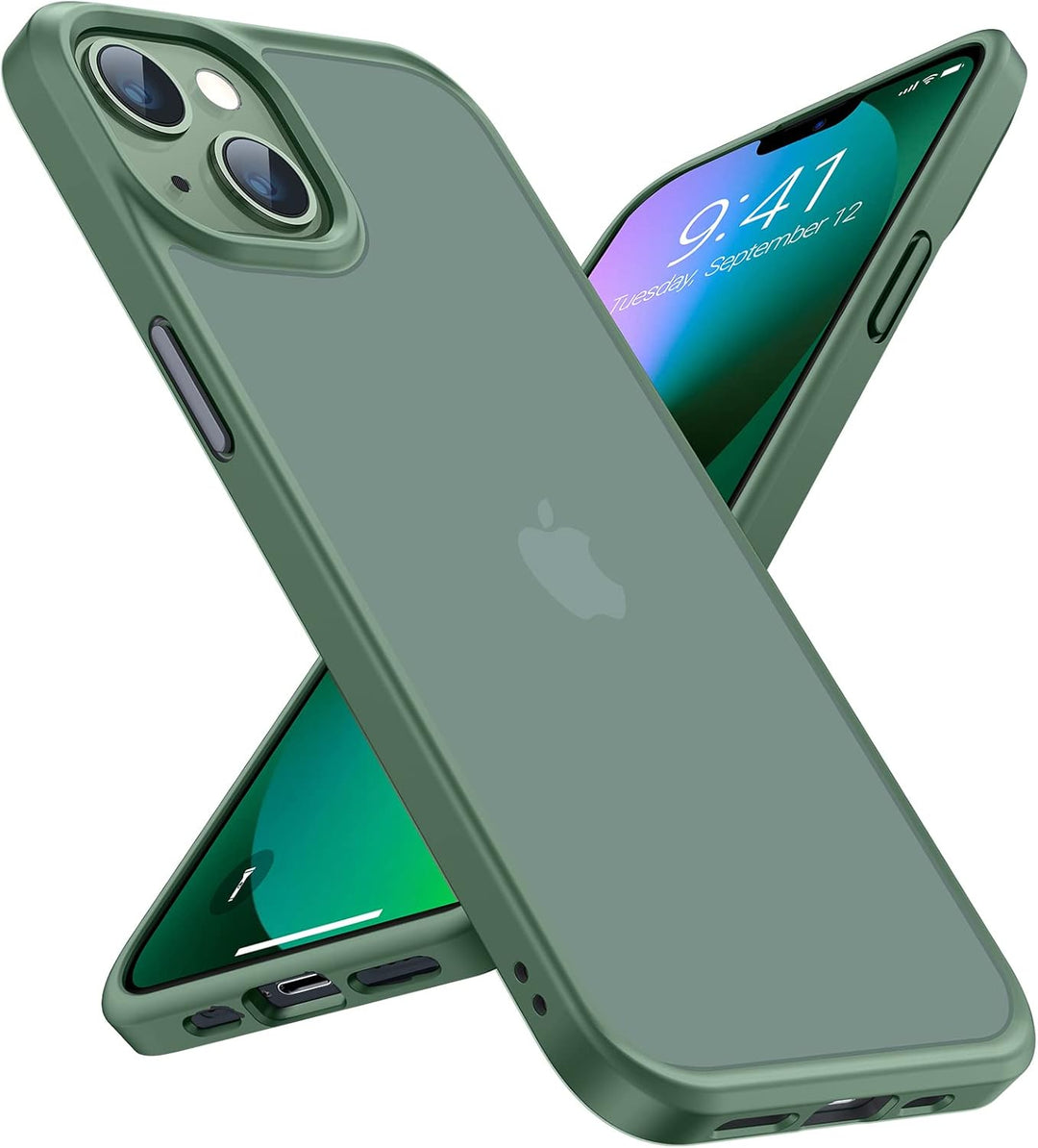TORRAS für iPhone 13 Hülle Echter Zertifizierter Militärschutz Handyhülle iPhone 13 Case Stossfest K
