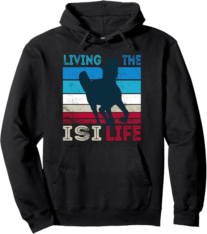 Living The Isi Life Island Pferd Liebe Pullover Hoodie