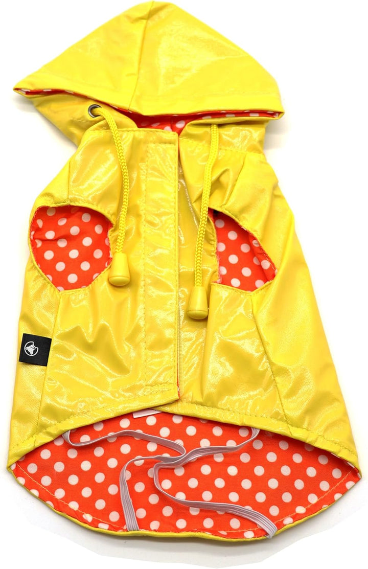 Croci C7274472 Regenmantel Raindrop Lemon, 30 cm Lemon 30 cm, Lemon 30 cm