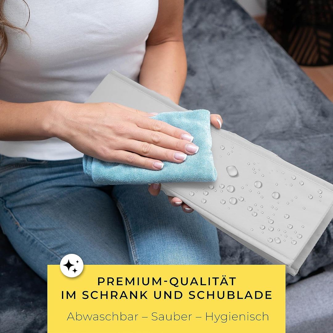 HOMENDO® Organizer für IKEA PAX Schrank – optimierte Fächer, abwaschbar, biologisch abbaubarer Premi