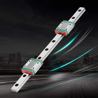 Lineare Führungsschiene, 250 mm Lineare Führungsschiene aus Lagerstahl MGN12 Miniatur-Führungsschien
