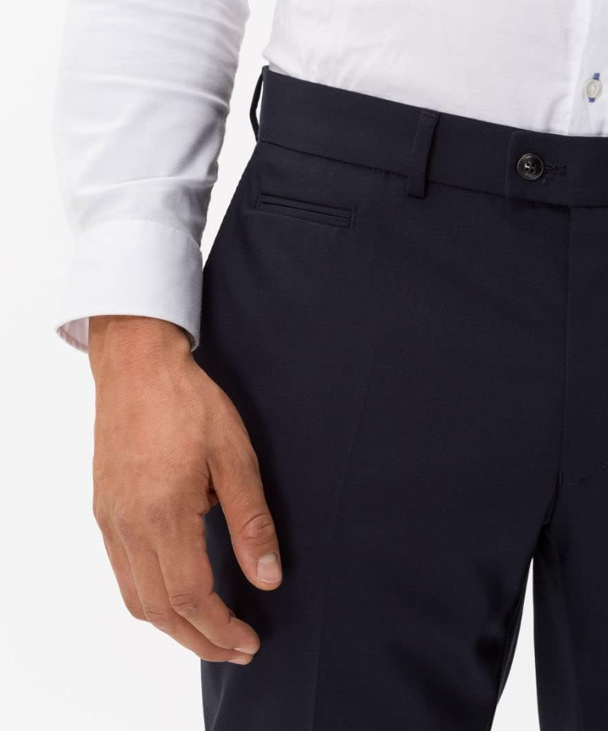 BRAX Regular Fit Hose Enrico Stretch Schurwolle Navy 26 Navy 1, 26 Navy 1