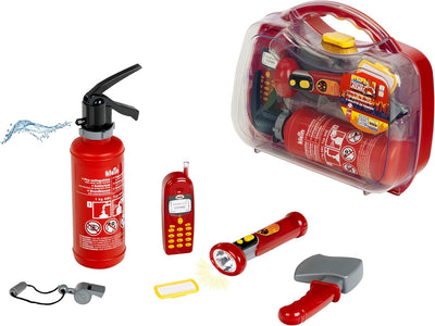 Theo Klein 8949 Feuerwehr-Koffer mittel - Spielzeug