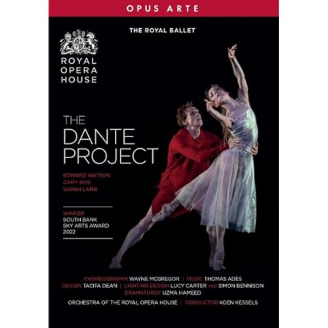 The Dante Project [Wayne McGregor, Edward Watson, Royal Ballet], DVD