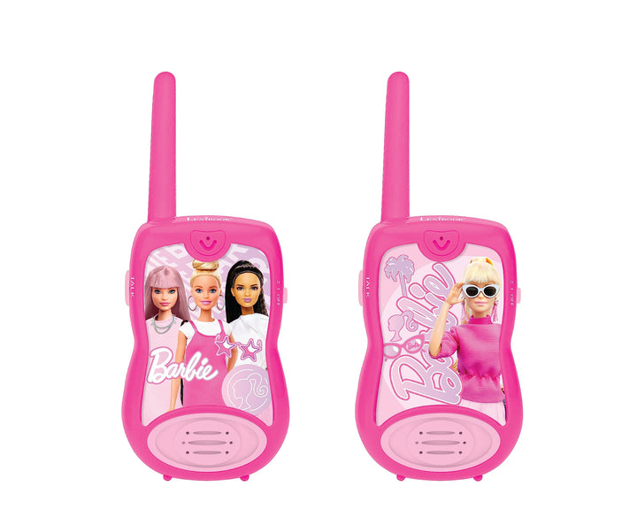 Lexibook, Barbie, Talkies-Walkies 200m, Kommunikationsspiel für Kinder, 2 Kommunikationskanäle, Gürt