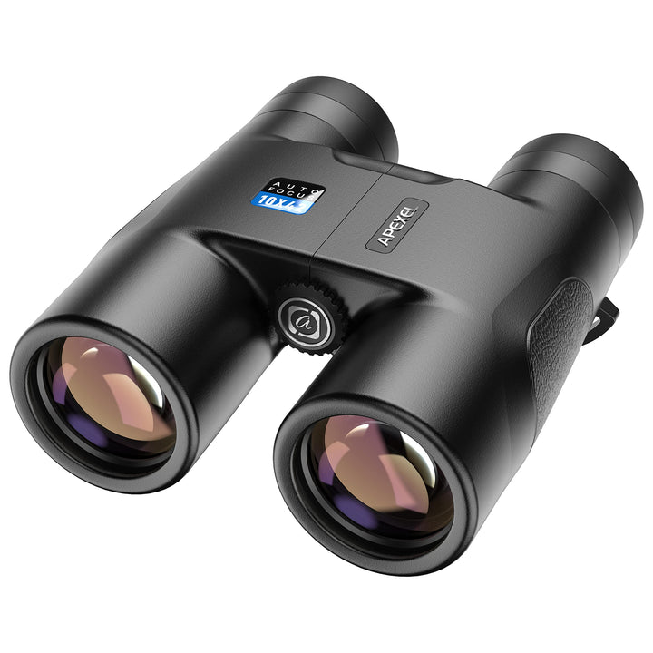 10 x 42 fokusfreies Fernglas, professionelles, leistungsstarkes HD-Grosssicht-Fernglas, mit BAK-9-Pr
