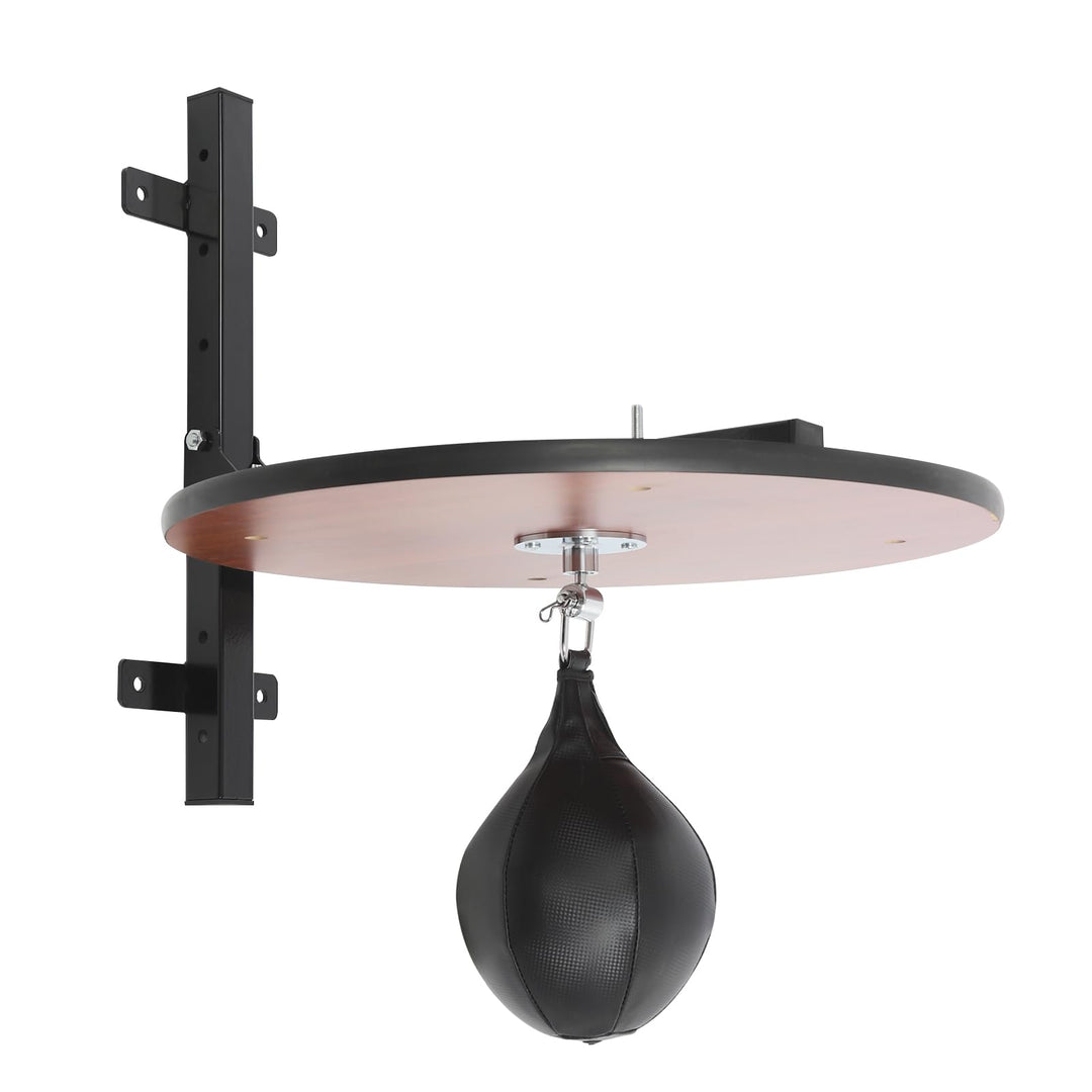 Log Farbe Speed Bag Plattform, Speed Bag Plattform Kit, Heavy Duty Boxing Training Ausrüstung mit Pu